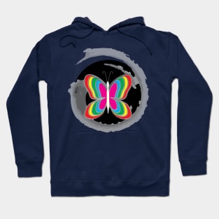 butterfly in the dark Hoodie